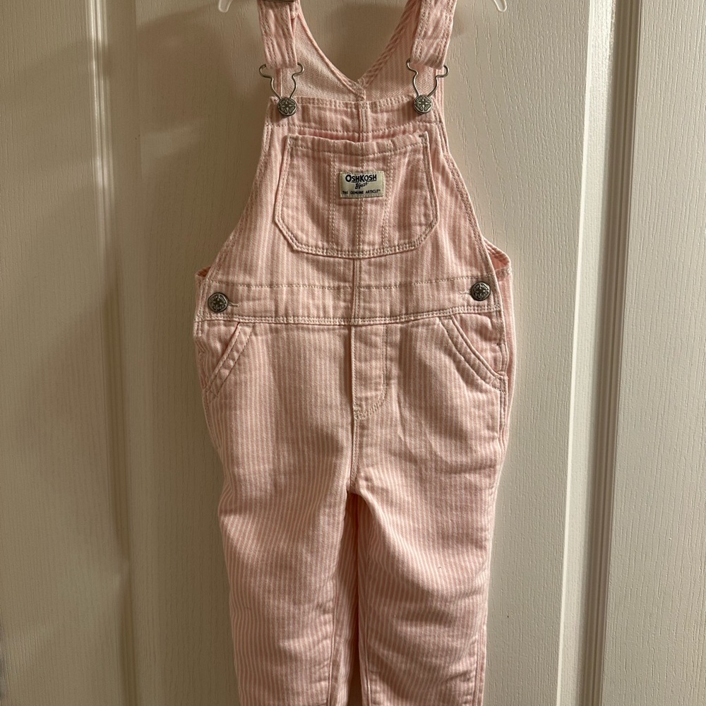 OshKosh B'gosh Light Pink Overalls